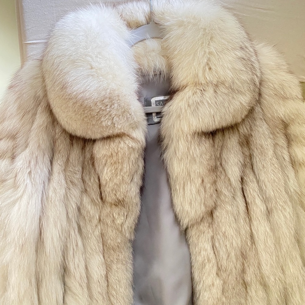 SAGA fox fur coat